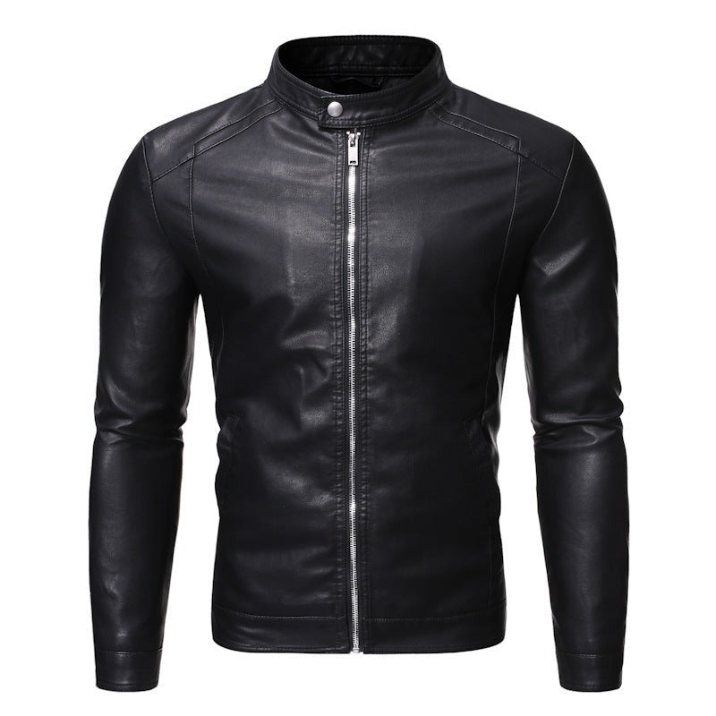 Veste en cuir au confort raffiné