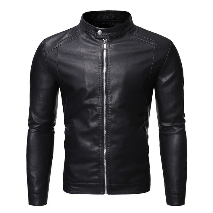 Veste en cuir au confort raffiné