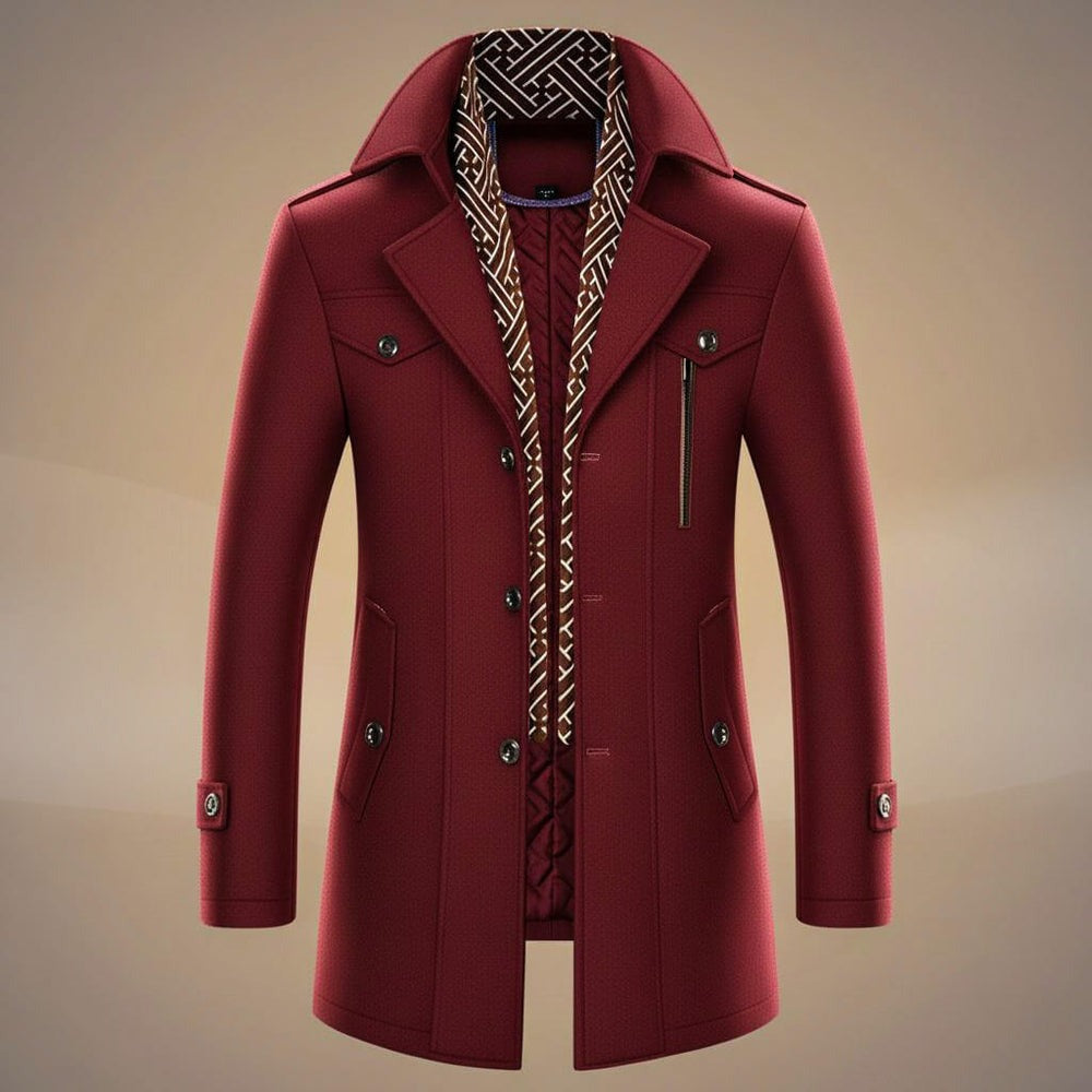 Manteau en laine vierge