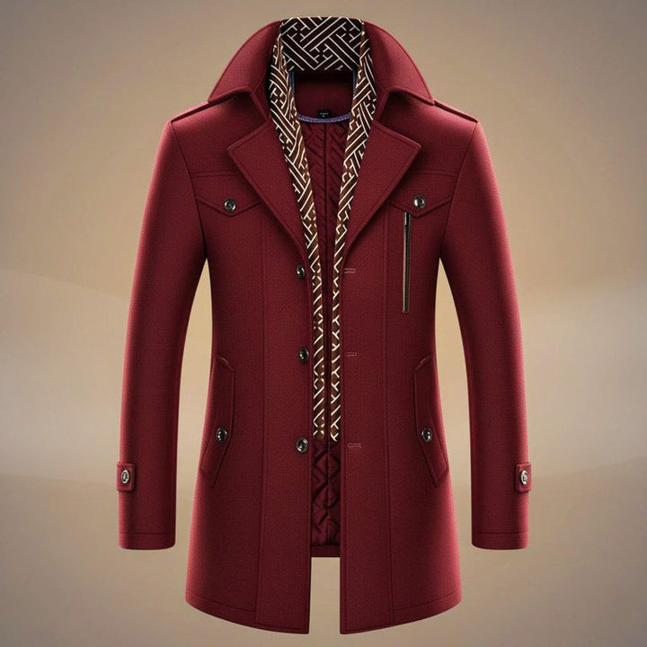 Manteau en laine vierge