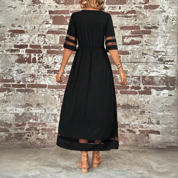 Giovanna | Flattering Midi Dress that Slims the Belly