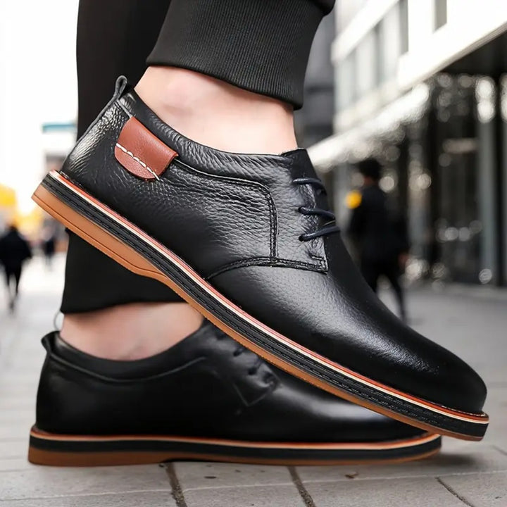 Alfredo - Chaussures en cuir véritable