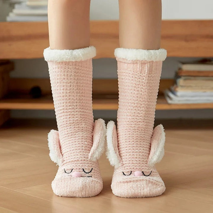 Chaussettes moelleuses Lapinou