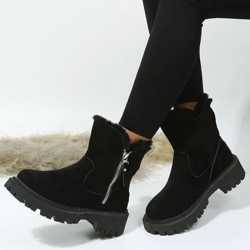 Bottes d'hiver confortables et chaudes
