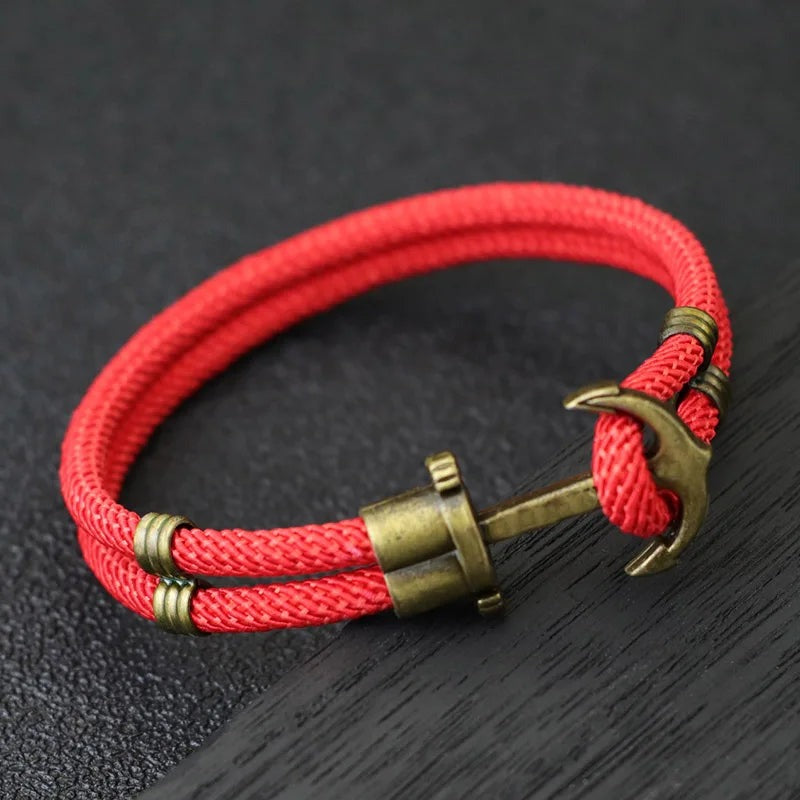 Bracelet en corde d'ancre