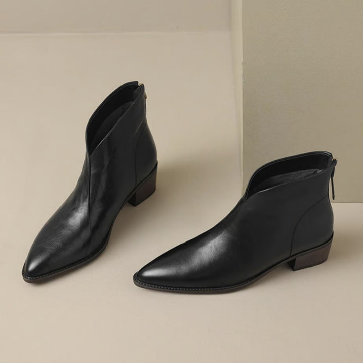 Camille | Bottines de luxe à petits talons