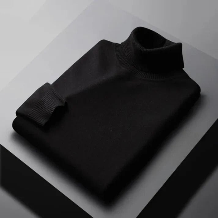 Klassischer Rollkragenpullover aus Kaschmir