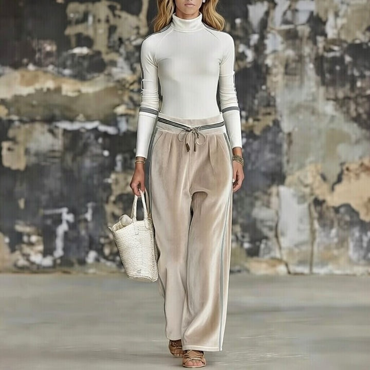 Ensemble velours confortable