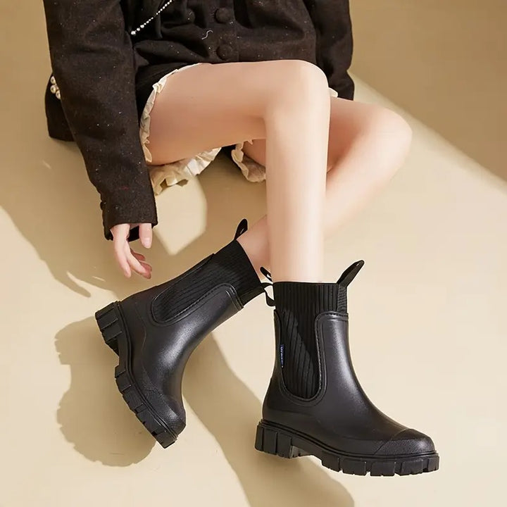 Bottes de pluie Chelsea pour femmes