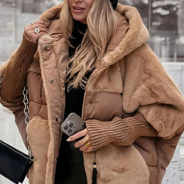Manteau d'hiver à capuche