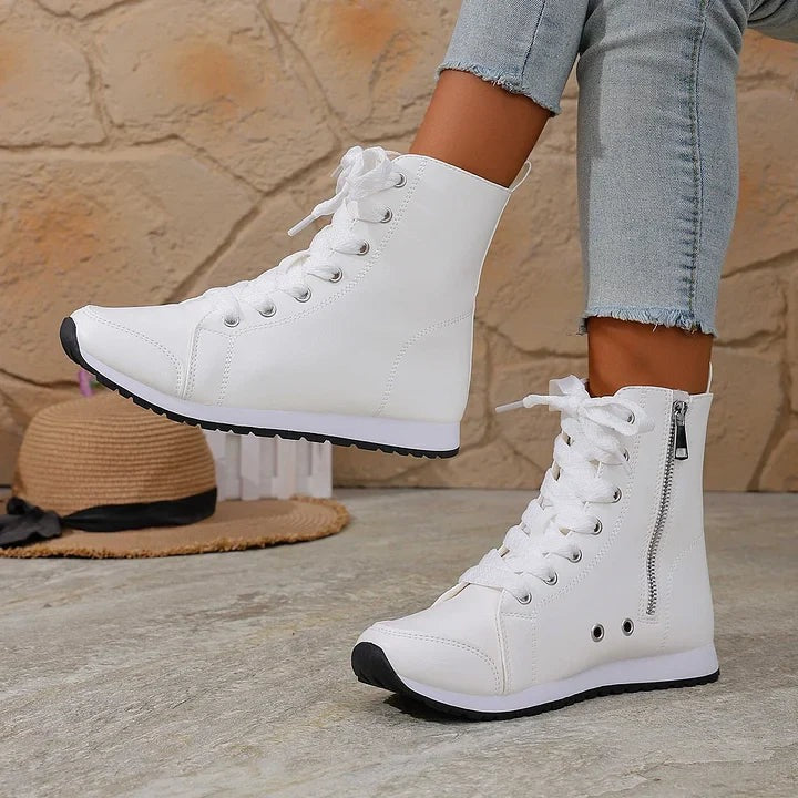 Bottines confort à fermeture éclair