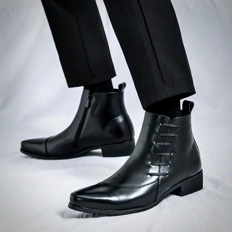 BOTTINES EN CUIR SAMUEL THATCHER