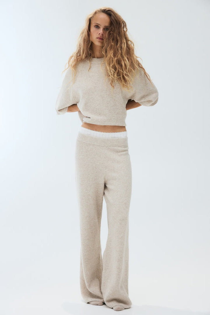 ENSEMBLE EN TRICOT FIN