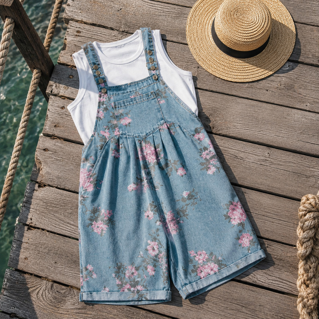 Sybil | Classic Floral Jumpsuit