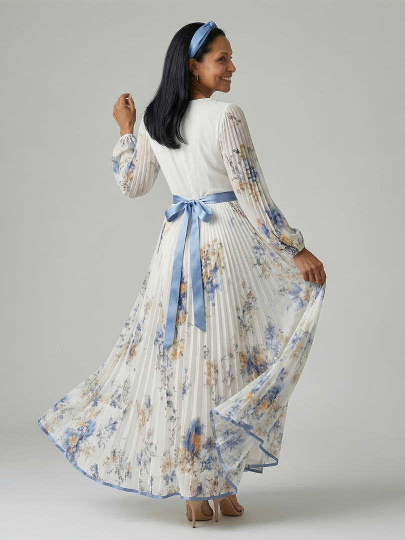 Teresa | Draped Midi Dress