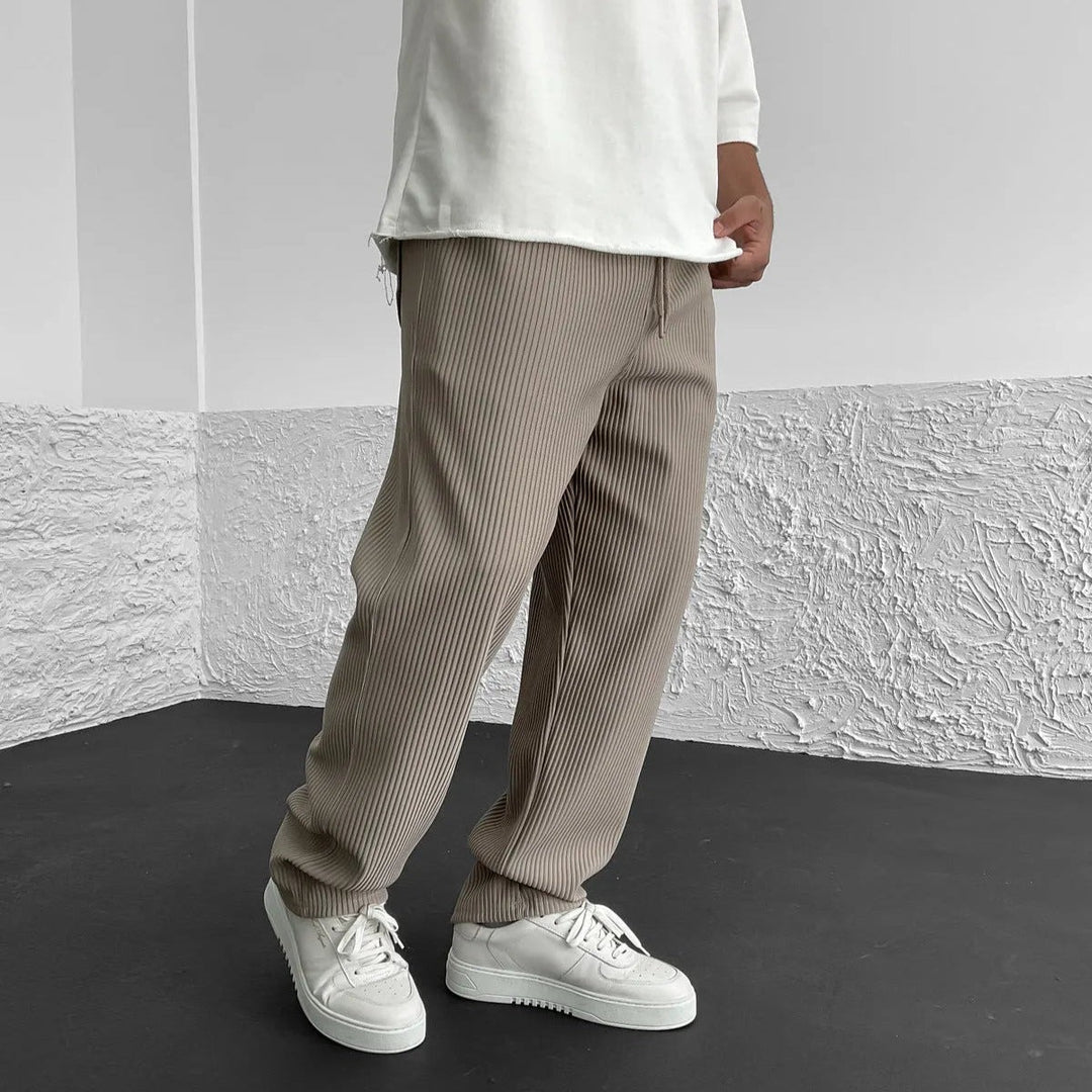 Pantalon en tricot décontracté