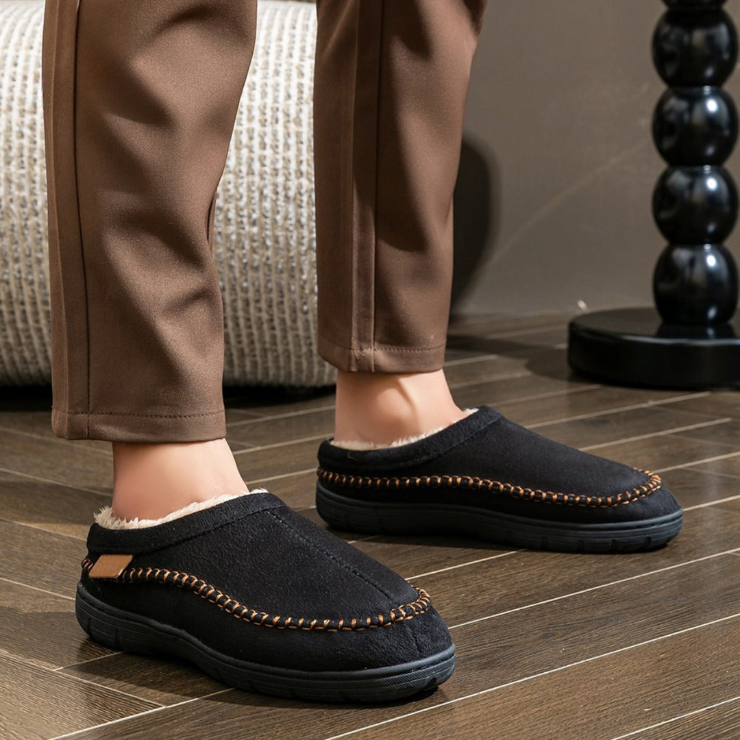 Chaussons doublure polaire pour homme