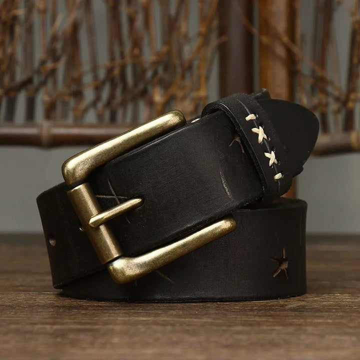 Ceinture en cuir de buffle
