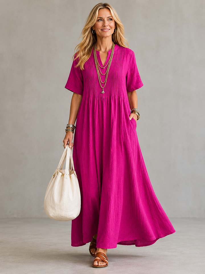 Emanuela | Pleated Dress