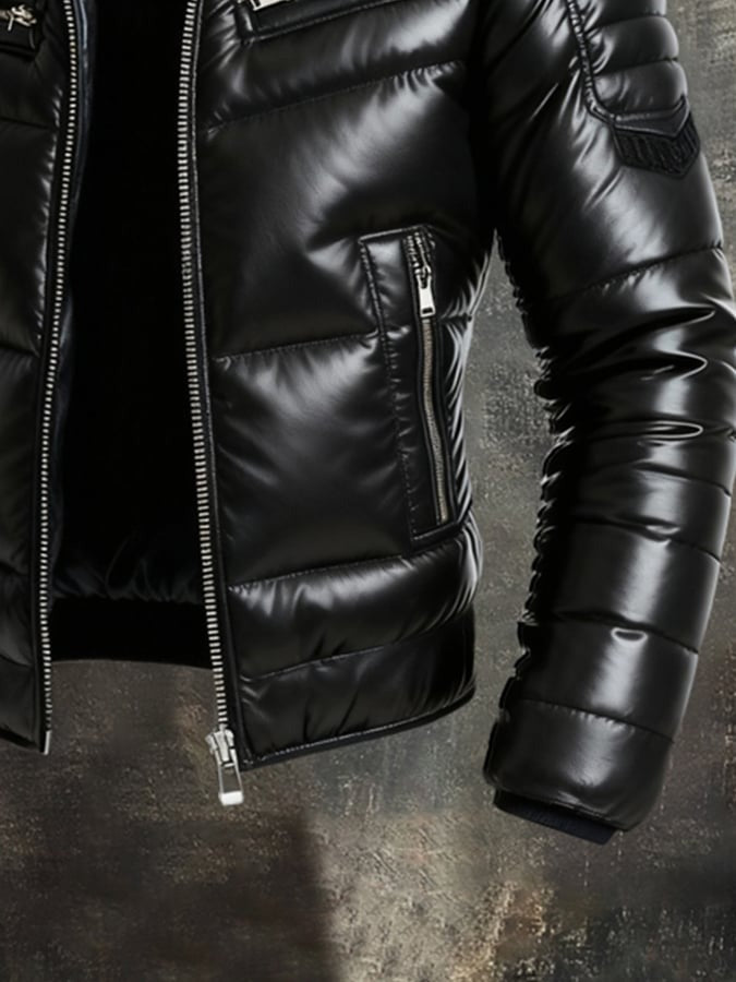 Veste d'extérieur chaude en coton