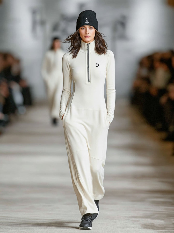 Robe de sport pour femme en mélange de coton