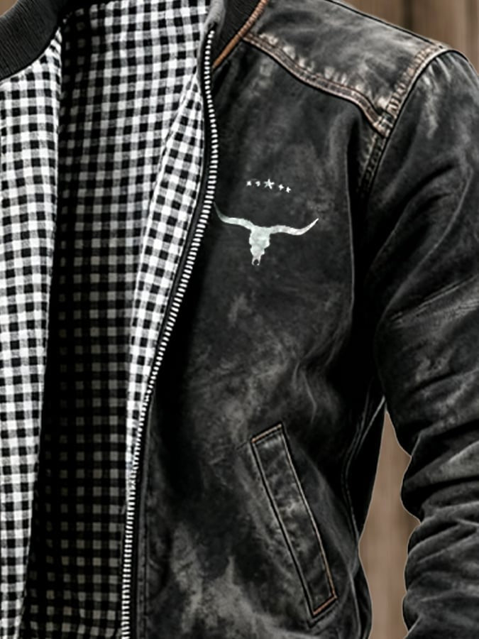 Veste d'extérieur pour homme de style vintage