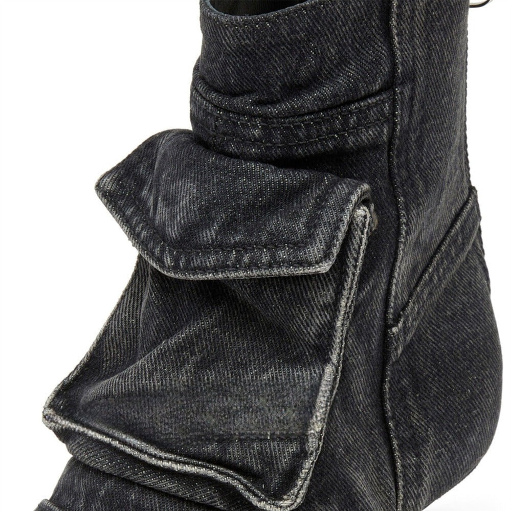 Bottes en denim