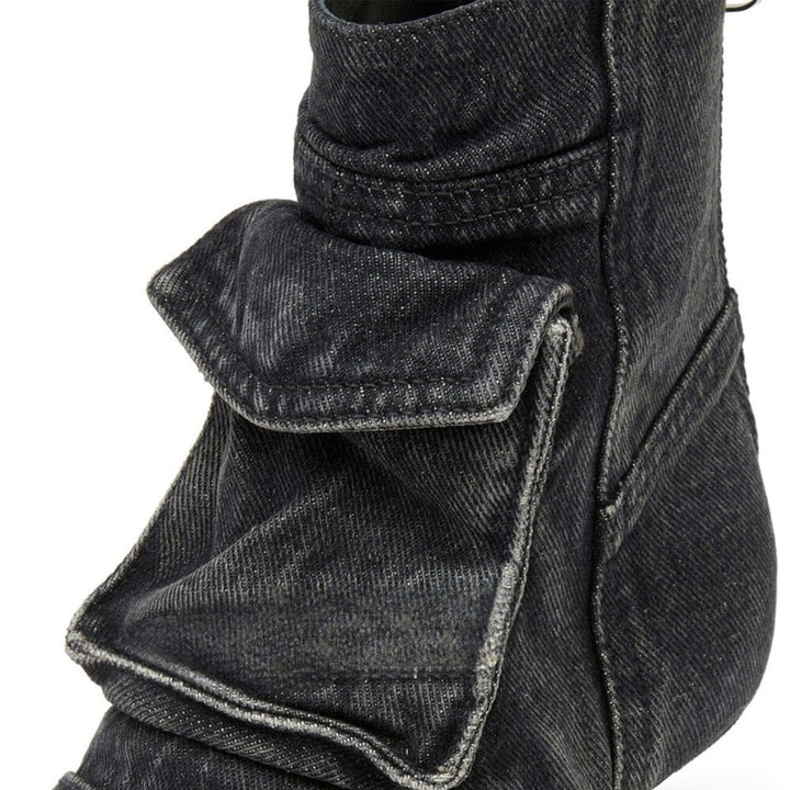 Bottes en denim