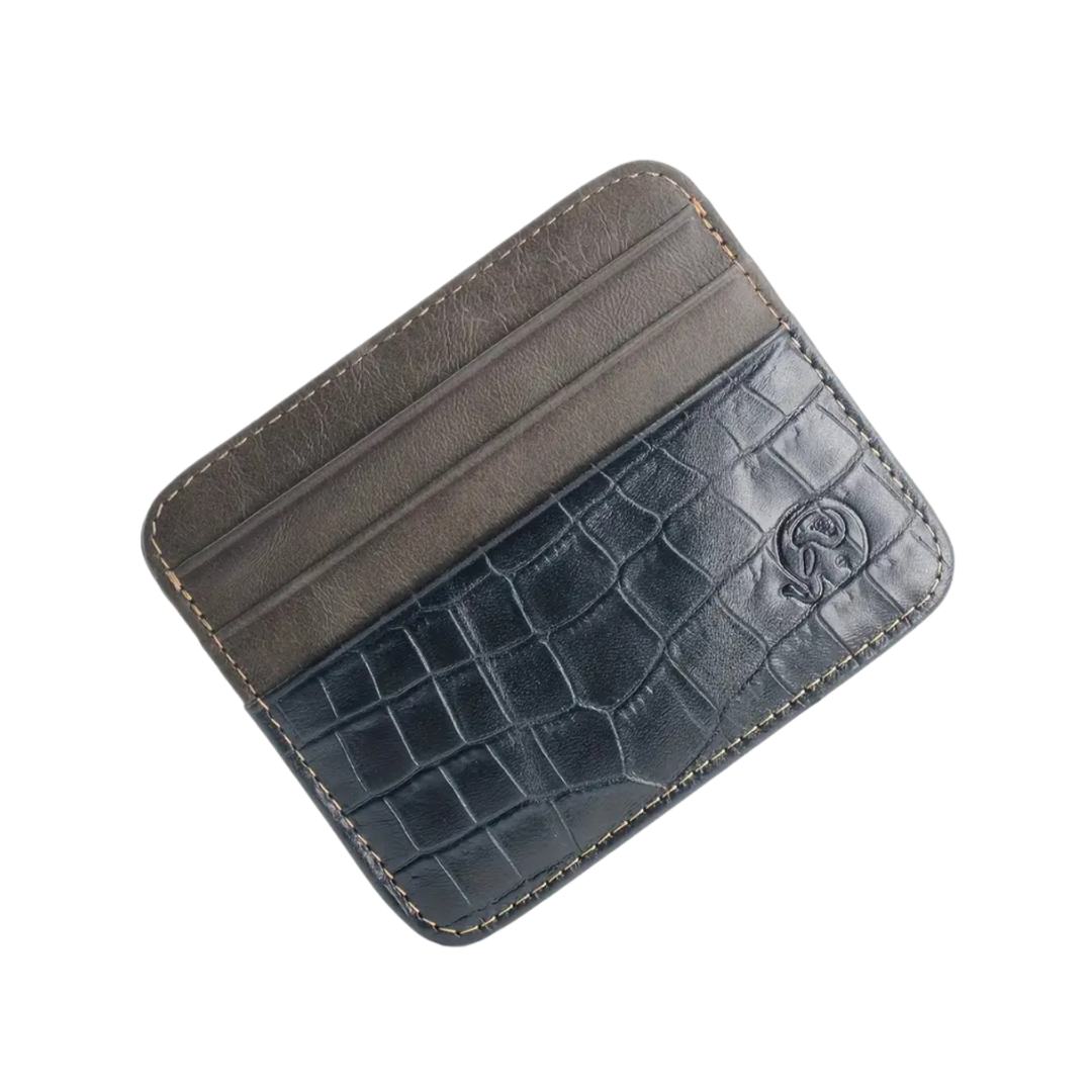 Portefeuille en cuir Louis