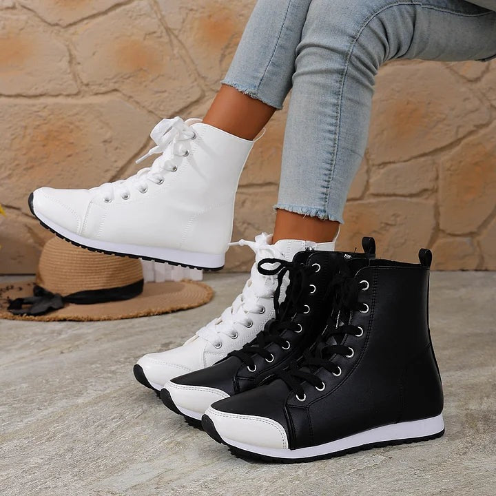 Bottines confort à fermeture éclair