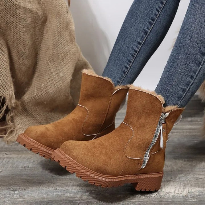 Bottes d'hiver confortables et chaudes