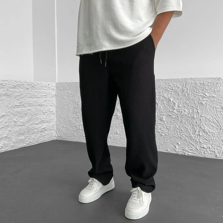 Pantalon en tricot décontracté