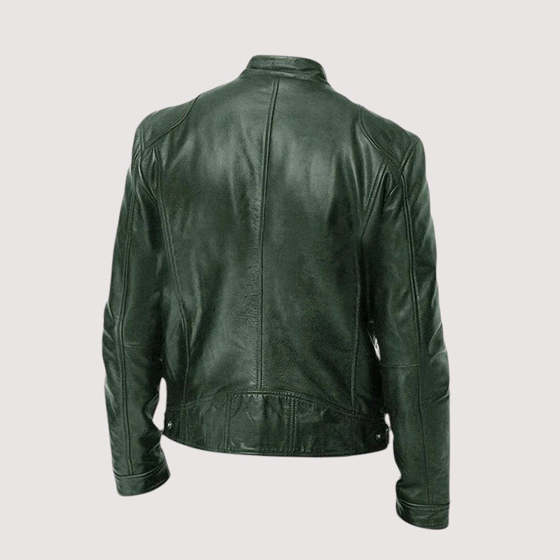 Veste en cuir pour homme