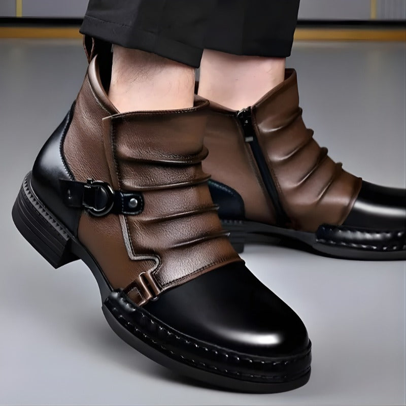 Bottes en cuir Cavalier vintage