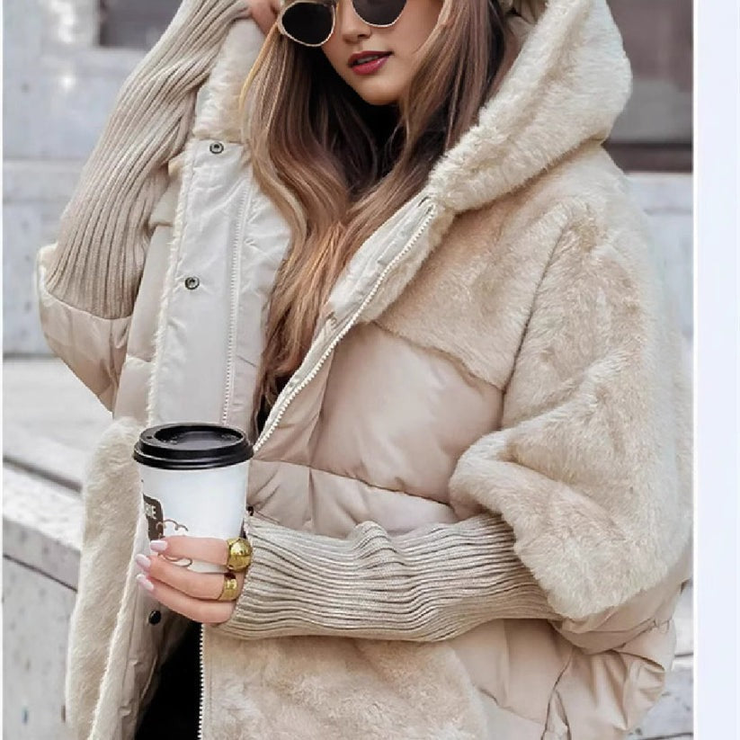 Manteau d'hiver à capuche