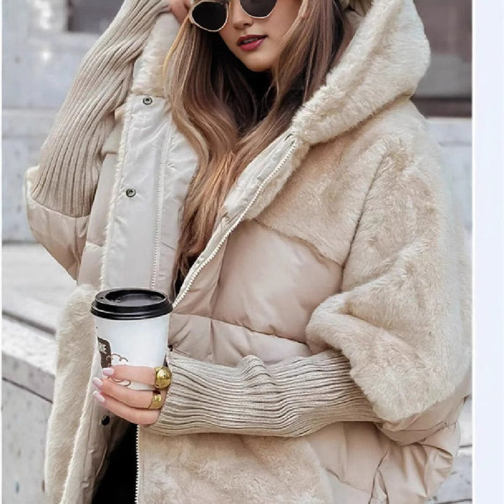 Manteau d'hiver à capuche