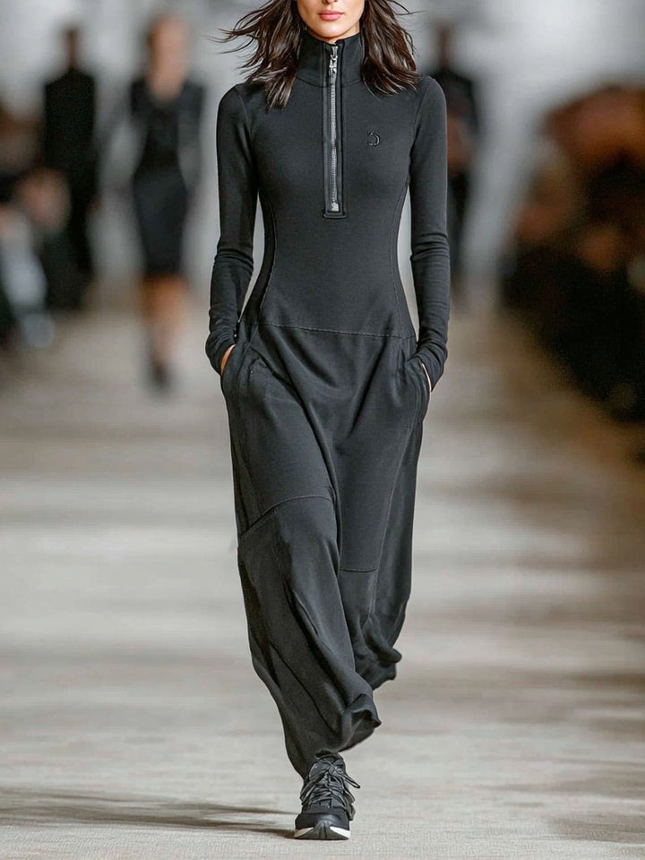 Robe de sport pour femme en mélange de coton