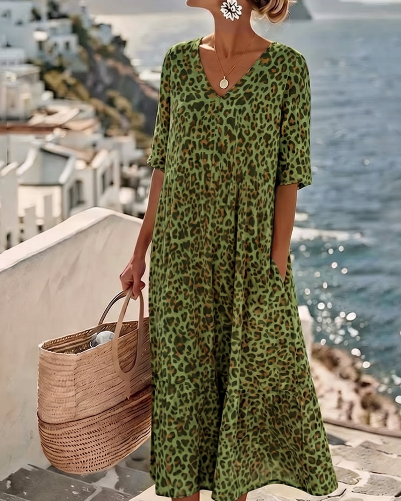 Xanthe | Vestido Midi Casual