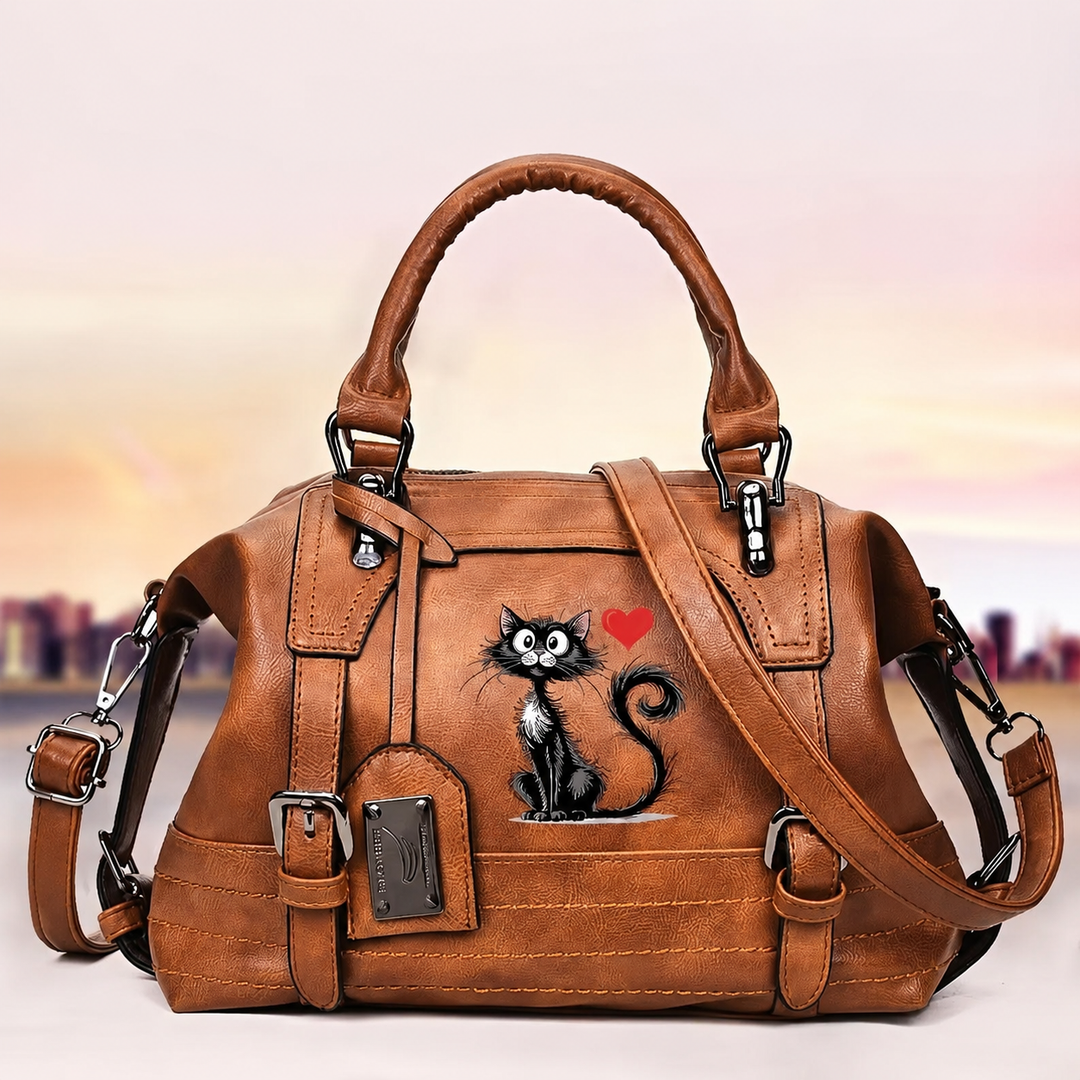 Whiskers Heart Bag