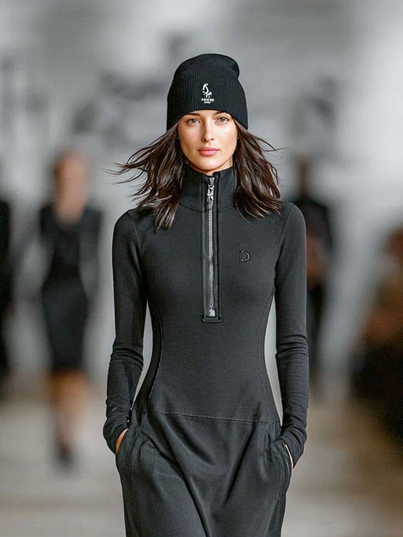 Robe de sport pour femme en mélange de coton