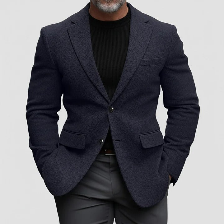 Blazer homme décontracté chic col à revers