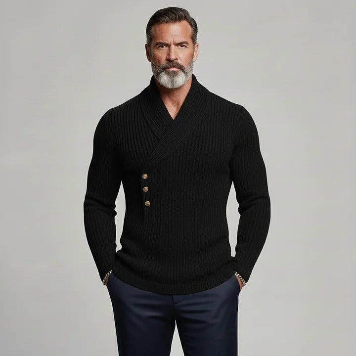 Pull en maille décontracté pour homme