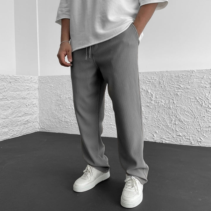 Pantalon en tricot décontracté