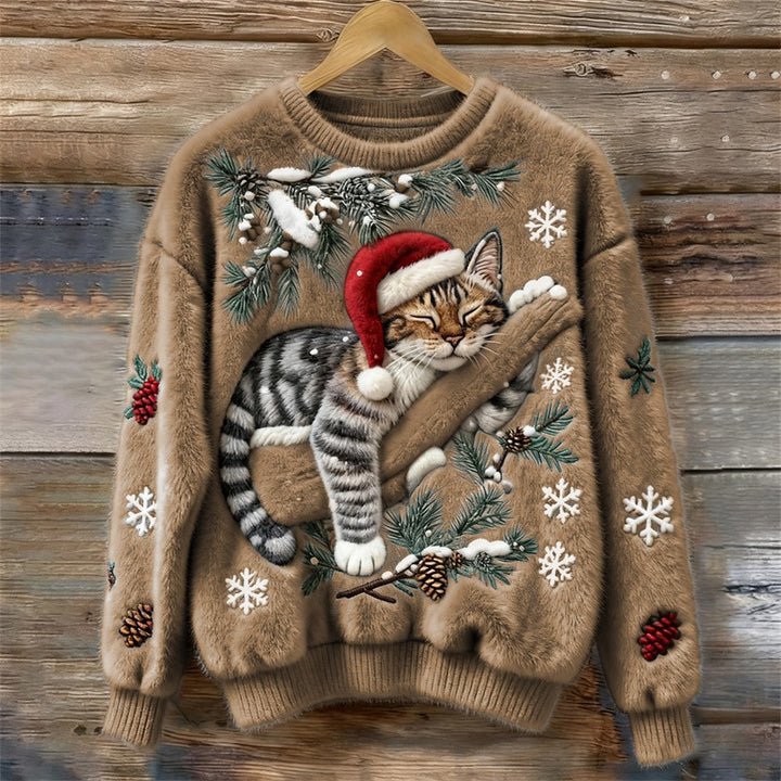 Pull de Noël pour chat
