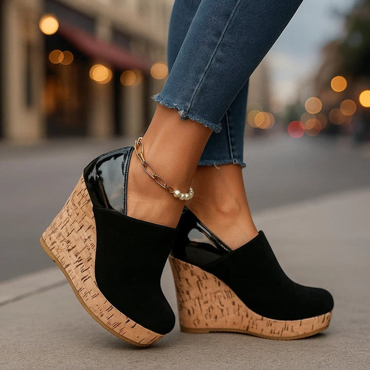 Chaussures à Plateformes Compensées
