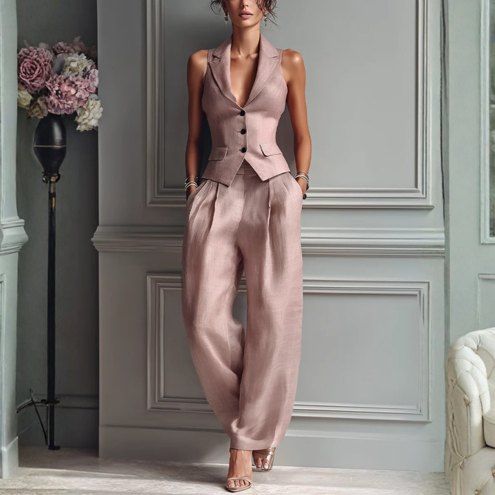 ELEGANT HALTER SET FOR WOMEN