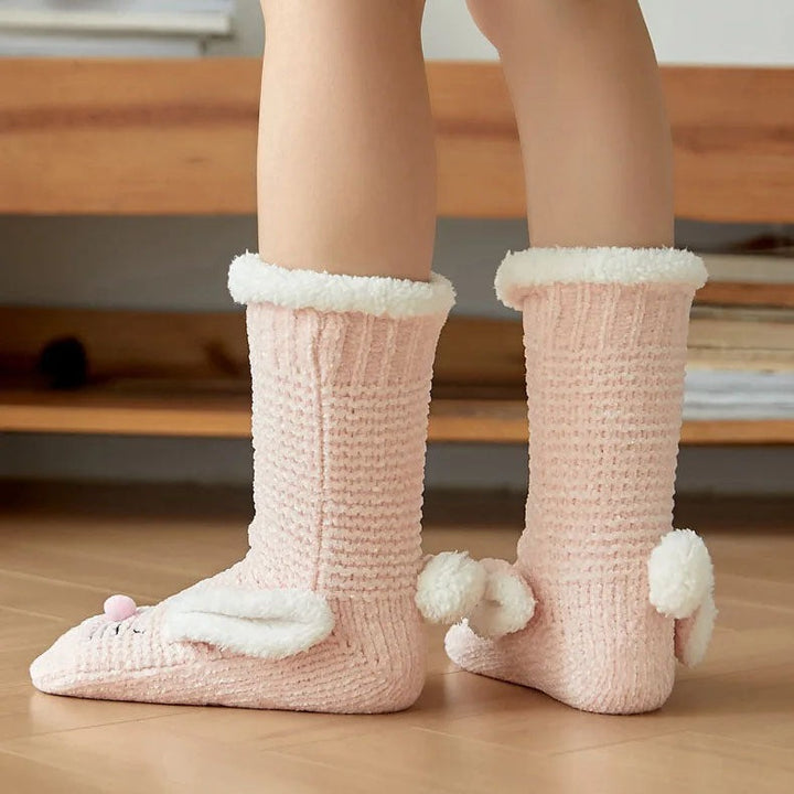 Chaussettes moelleuses Lapinou