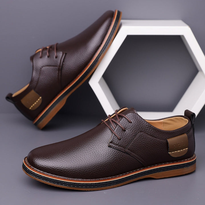 Alfredo - Chaussures en cuir véritable