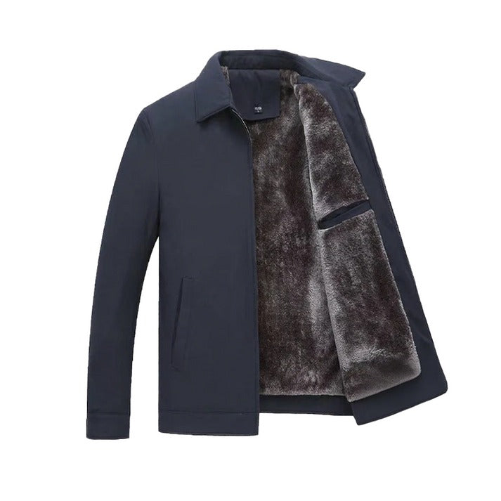 Veste thermique à intérieur en fourrure