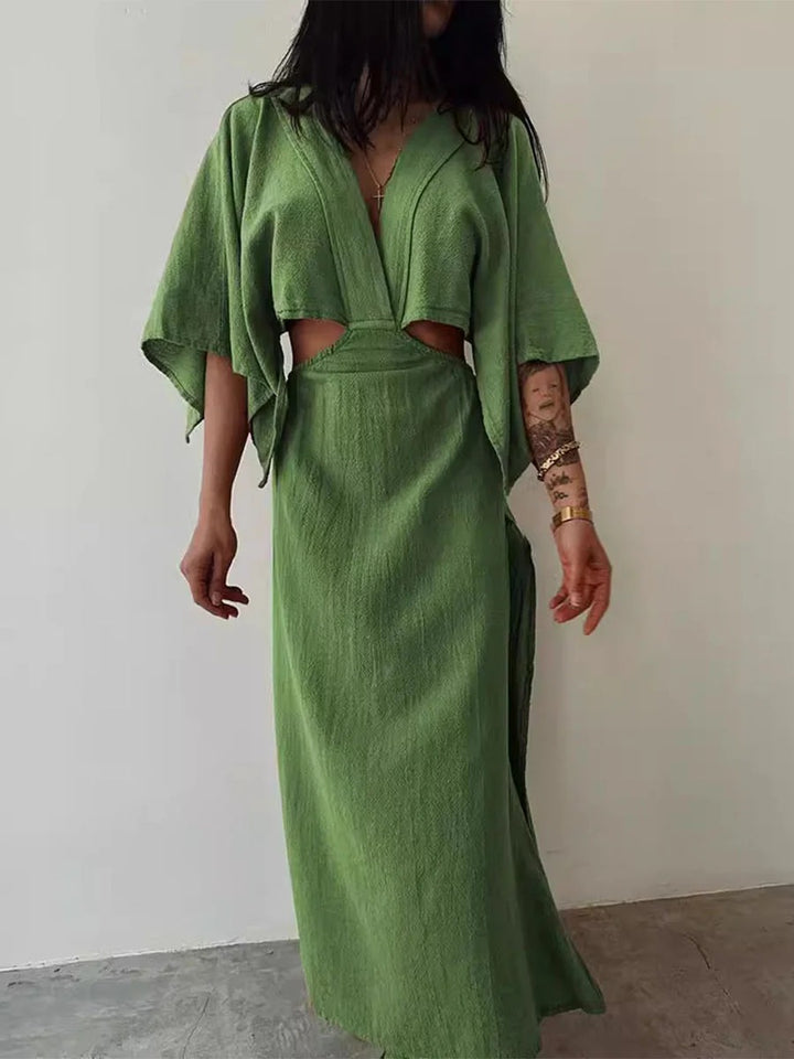 Ensemble chic en coton et lin